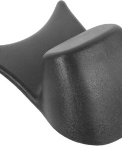 OUNONA Nackenkissen für Friseursalon und Schönheitssalon PVC Schwarz Stabil und Alterungsbeständig für Shampoo Schüssel