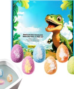 Badebälle für Kinder mit Überraschungsspielzeug - 6 Stück Badeartikel | Sprudelbad für Mädchen Hotel Zuhause Kita Geburtstag Spieltreffen Sommerreise | Badezimmer Toilette