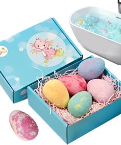 Kinder Badbälle Sanft erfrischend Regenbogen Bunt | Badebälle als für Kinder für Teenager Mädchen