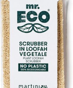 Mr.Eco Martinispa Scrubber Teller aus Loofah - 30 g