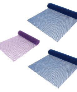 VALICLUD 3 Stück Duschstreifen aus Nylon mit Langem Griff Sanftes Peeling Badetuch zur Porenreinigung und Rückenmassage für Tägliche Dusche Zufällige Farbe