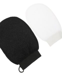 OUNONA Peelinghandschuhe für Dusche 2 Stück aus Rayon zur Hautreinigung und Massage für Rücken und Haut Komfortabel und Effektiv gegen Abgestorbene Haut