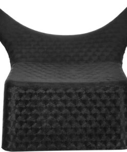 OUNONA Ergonomisches Nackenkissen Komfort für Shampoo Schüssel Leicht zu Reinigen aus PVC mit Rutschfestem Muster für Badewanne und Salon Haarwäsche