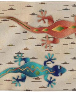 PEIXEN Geckos Handtücher, weiche Gesichtstücher, sehr saugfähig, Waschlappen für Badezimmer und Gästezimmer, 69,8 x 40,6 cm