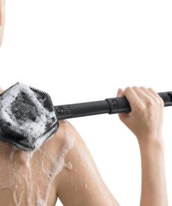 Duschbürste für den Körper - Doppelseitige rutschfeste Waschbürste,Tiefenreinigende Massagebürste - Für den Einsatz zu Hause im Bad, zur Tiefenreinigung, Massage, in der Badewanne oder im