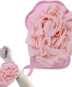 Weicher Duschhandschuh, Katzenpfotenschrubber, Badeschwammhandschuh mit sanfter , Körperpuff, Luffa-Waschhandschuh mit niedlichem Design, Hautpflege-Zubehör für den täglichen Gebrauch