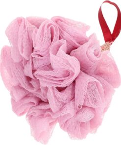 STOBAZA Candyfarbener Schaumbadball Luffa in Eistütenform Geschmeidig Schnelltrocknend Mit Lanyard Duschzubehör Für Zuhause Und Reisen