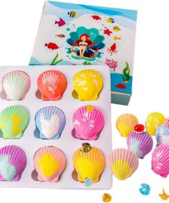 Badebälle Für Kinder Vergnügliches Spa-Pflegeset Mit 9 Verschiedenen | 9-Teiliges Buntes Salzbadekugel-Set für Kinder Mädchen Kita Reise Badezimmer Badewanne und