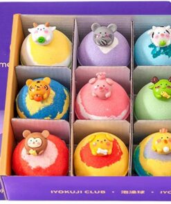 Schaumbad für Erwachsene 12 Stück Duftbadekugeln mit Spielzeug | mit Badekugeln und Spielzeug für Zuhause, für Reisen, für Mädchen, für , für Männer, für Jugendliche, für Damen, für