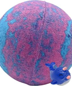 Badebaelle Duschtabletten mit langanhaltendem Duft | Natürlicher handgemachter Badeball mit Spielzeug Für Selbstpflege Spa Entspannung Sommer Geburtstag Feiertag Mädchen
