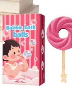 Badeblasen für Erwachsene, 6 duftende Badekugeln in Form – 6 | teiliges Schaumstoff-Set – entspannendes Geschenk zur Pflege