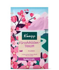 Kneipp Badekristalle Kirschblütentraum - Badezusatz mit hochwertigem Kirschblütenextrakt - vegan - 60g