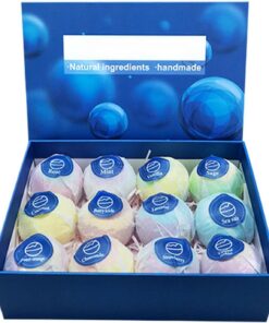 Bade-Ball für Damen 12 Stück Natürliches Sicheres Buntes Bubble-Game | Badewannen-Spielset für Mädchen Ehefrau Mütter Familienzeit Garten Pool Zuhause Spielzeit Wasserspiel Schwimmen