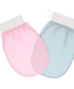 Healvian 2stücke Pack Peeling-handschuhe Für Dusche Und Bad Aus Viskose Für Körperpeeling An Beinen Brust Armen Einfach Zu Handhaben Für Gründliche Hautreinigung