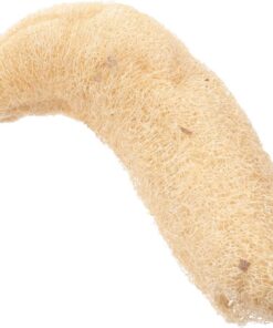 Healvian Natürlicher Luffa Badeschwamm Beige aus Umweltfreundlichem Loofah Material zum Peeling und Anregung der Durchblutung im Bad