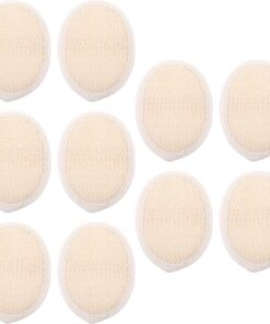STOBAZA 10 Stück Einweg Luffa Schrubbhandtuch Peelingbürste Duschpad für Dusche Bad Erzeugt Reichhaltigen Schaum für Zuhause und Studentenwohnheim