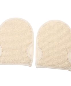 OUNONA 2stücke Peeling-handschuhe Für Körperpeeling Badeschrubber Für Rücken Und Schultern Atmungsaktiv Und Schnelltrocknend Badezubehör Zum Hautreinigen Und Schaumerzeugen