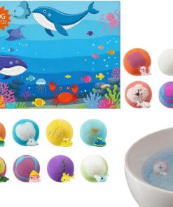Badebälle für Kinder 12 Stück bunte Schaumbälle | Badebälle als für , Kinder, , Mädchen, Söhne, Töchter