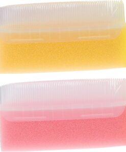 VALICLUD 2 Stück-pack Sensorische Bürste für Neugeborene Silikon Badebürste Babymassagegerät Sanfte Reinigung und Sensorisches Training für Babys