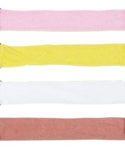 OUNONA 4 Stück Peeling Badestreifen aus Nylon für Dusche und Spa mit Tiefenwirksamer Reinigung und Universeller Nutzung