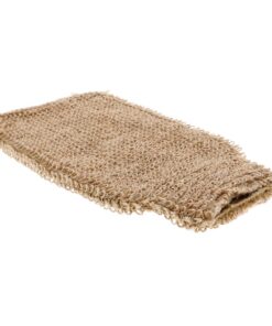 OUNONA Peeling Badhandschuhe aus Weichem Jute Material Ganzhand Design für Effektives Hautpeeling und Massage Vielseitige Duschhandschuhe zur Entfernung Abgestorbener Haut für Damen und