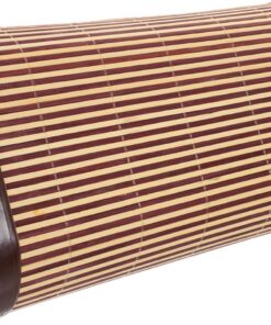 VALICLUD Kopfkissen und Ergonomischem Design Bambus aus Hohlem Bambus mit Kühlender Funktion zur Linderung von Nacken und Rückenverspannungen für Sauna und Dampfbad