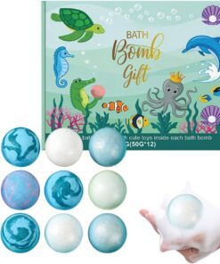 Badebälle für Kinder Feuchtigkeitsspendende und nährende Spa-Artikel | 12-teilige Kinder-Badebälle als Korbfüller Für jugendliche Mädchen, Zuhause, Hotel, tägliches Badezimmer, Geburtstagsfeier,