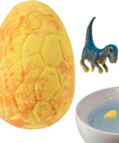 Badebälle 120g sanftes Reinigungsmittel mit Spielzeug im Inneren | Dinosaurier-Ei-Form Blasen-Duschball Für Entspannung, Selbstfürsorge, Spa, zu Hause, auf Reisen, im Badezimmer, im Hotel,