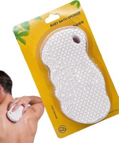 Badeschwamm Für Frauen Sanftes Bade-Peeling Zur Körperreinigung | Peeling Handschuh Für Die Körperpflege Für Männer, Frauen, , Haushalt, Badezimmer, Reisen, Urlaub, Wohnung,