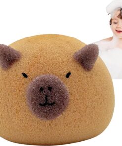 Badeschwamm | Capybara Peeling-, Cartoon-Baden, Capybara-Badeball | Badezubehör für Erwachsene, Mädchen
