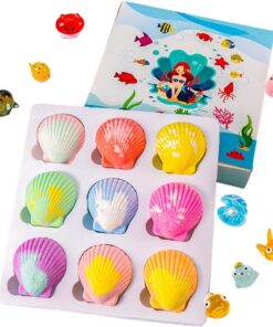 9 Stück Duftend Salz Dusch Bade Bälle, Für Kinder Mädchen Zuhause | Pflege Zubehör, Starke Spaß Funktion, Bade Ball Natürlich Blasen Spaß Spielzeug Innen Pflegeprodukte 9 Stück Duftend Salz Dus