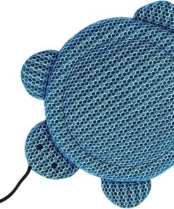 Hot Tub Scum Absorber, Pool Oil Sponge Floating Scum Ball, Wiederverwendbarer Badeschwamm mit langlebigem absorbierendem Material, 1 Packung Blau, für die Pflege von Reisepflaster