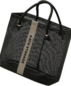 Duschbeutel Meshes Toilettenwaschraum Aufbewahrungskorb Bad Organisatoren Mit Fahrt Toildern Für Frauen Und Männer Dusche Bad Organizer