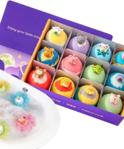 Schaumbad für Erwachsene 12 Stück parfümierter Badezusatz | mit Badekugeln und Spielzeug für Damen, Herren, , Jugend, Zuhause & Reisen
