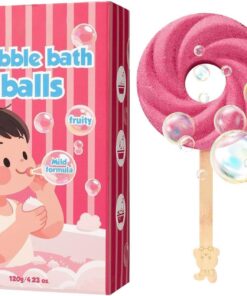 Badeblasen für Erwachsene | Duftreiniger in entzückender Form – 6 Stück | Salzkugeln für das Badezimmer – für Damen, Mutter, Ehefrau, Oma, Mädchen, Jung, Zuhause, Reisen