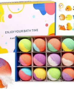 Badebälle für Kinder Handgefertigt, Hautbefeuchtend Und Sehr Angenehm | Das Schaumbad für die Dusche und in der Badewanne für Kinder Mädchen Jugendliche Party Hotelzimmer oder Badezimmer