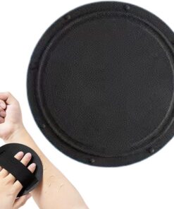 Body Wash Scrubber, 5-teiliges Badehandschuh-Set, tiefe Gummihandschuhe zum Schlammschrubben, rundes Trockenbürsten, sanfte Massage, ideal für Reisen, Altenpflege und tägliche Duschroutinen, 14 cm