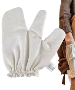 Badehandschuhe Körper Gesicht Peeling Massagehandschuh Rücken Füße Hygiene | Seiden-Duschhandschuhe Spa Gesicht Füße Reise Damen Herren Tägliches Duschpeeling Körper Massage