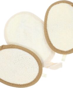 VALICLUD 3stücke Luffa Duschschwamm für Körper und Bad Peeling-körperschwamm aus Luffa für Dusche Körperwaschschwamm mit -effekt