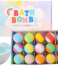 Badebälle mit Spielzeugen im Inneren | 15 Stück Körperwaschung,Kinder Brausebadekugeln - Für und Mädchen, Geburtstag, Ferien, Spieltermine, Sommer, Reisen, Bad, Toilette, WC, Hotel, Zuhause