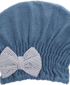 1 Stück Schnelltrocknendes Haarkappe Trockenes Haarhandtuch Superabsorbierende Korallenbad Zubehör Tragbare Duschkappen Für Frauen