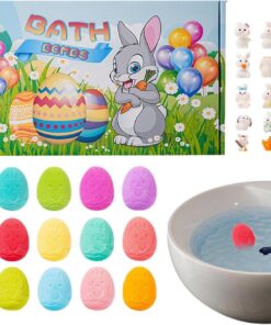 Badebälle mit Spielzeug für Kinder | 15 Stück Hasenmotiv zur Körperreinigung,Natürliche Badekugeln - Geschenk für Geburtstag Reisen Zuhause