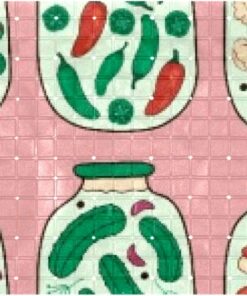 Bennigiry Lange 37,3 x 68,3 cm Kinder-Badewannen-Matte für glatte Böden, nur mit 112 großen Saugnäpfen, Dosengemüse