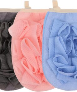 Luffa-Körperschwamm für Damen und Herren, 3 Stück
