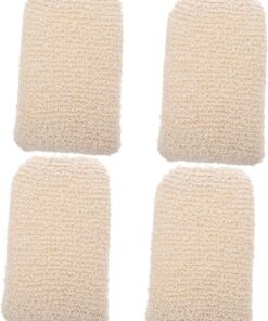 OUNONA 4stücke Junge Mädchen Duschschwamm Pad Mit Aufhängeöse Für Peeling Und Reinigung Geeignet Für Kopfhaut Hals Und Körperhaut Täglicher Gebrauch Für Junge Mädchen