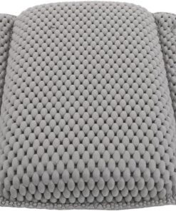 VALICLUD Badewannenkissen Leichtes und Tragbares Kopfstützenkissen Ergonomisches aus Weichem PVC Schaum mit Saugnäpfen für Entspannendes Baden im Badezimmer oder Outdoor Spa