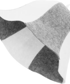 OUNONA 3 Stück Saunahüte aus Filz für Sauna und Spa Komfortabel und Schützend Unisex Filzmützen Saunerzubehör für Damen und Herren