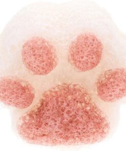 STOBAZA Katzenkrallen Duschball Schaumbad Badeschwamm aus Watte Sanfte Massage für Gesicht und Körper Bad Zubehör Geschenk