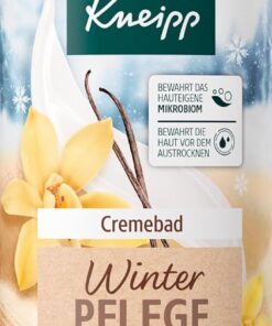 Kneipp Cremebad Winterpflege - Badezusatz mit winterlichem Duft und sanfter Pflege für die Haut - 400ml