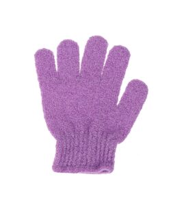 Healvian 12 Stück Peeling Handschuhe aus Nylon für Männer und Frauen Exfolierende Duschhandschuhe zur Entfernung von Hautschüppchen für Bad und Dusche Zufällige Farbe